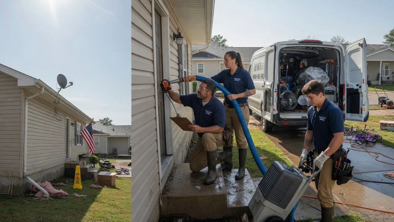Ceiling Water Damage Restoration in Tintah, MN near me
